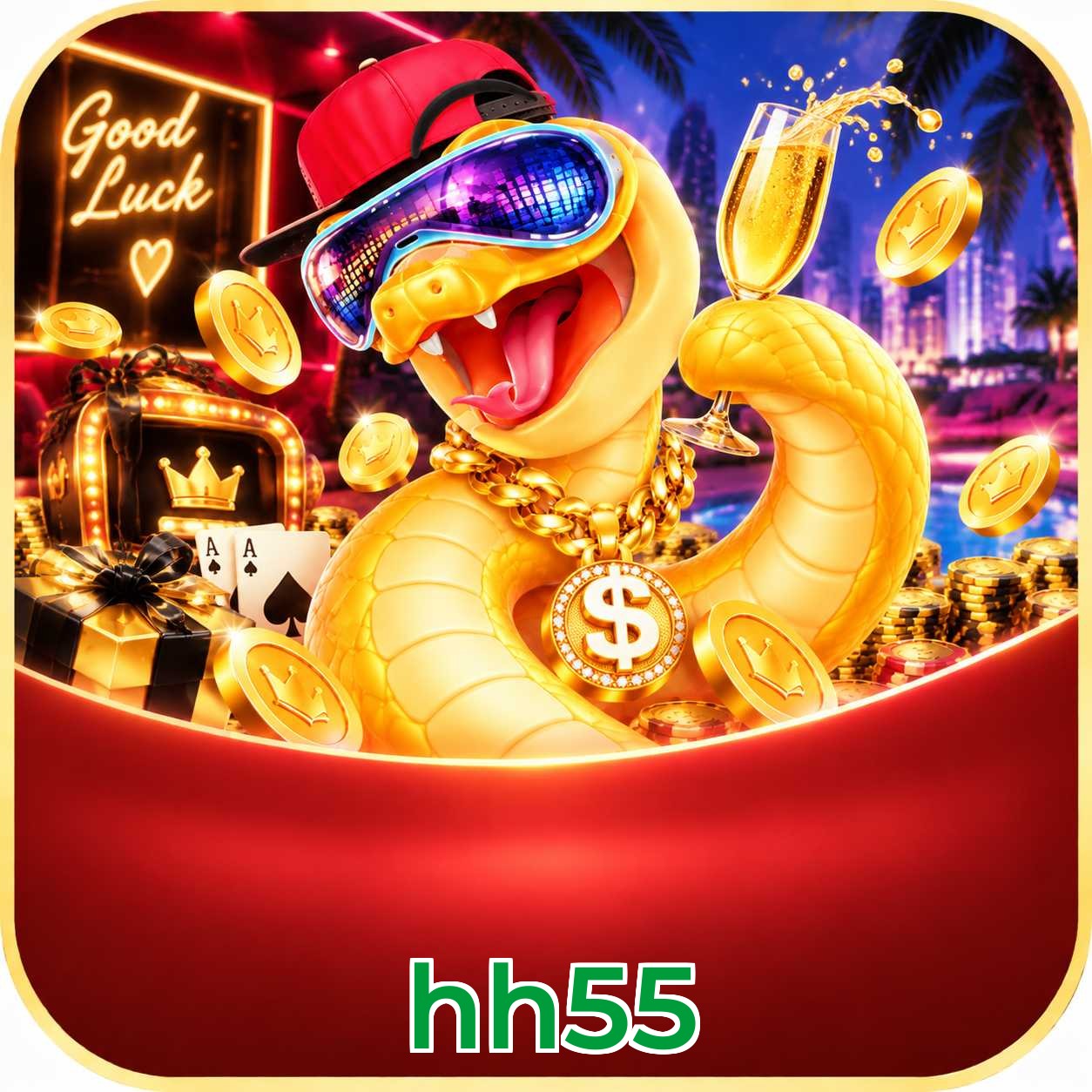 hh55 Logo - Bônus com Rollover Justo